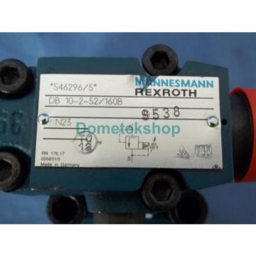 Mannesmann France Germany Rexroth DB 10-2-52/160B with TUV.SV.94-851.12.F.200.160 Hydraulic