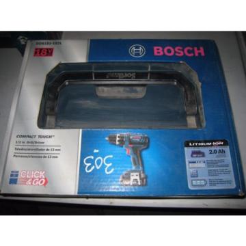 BOSCH DDS181-102L 18V LI-ION 1/2&#034; COMPACT TOUGH DRILL/DRIVER KIT