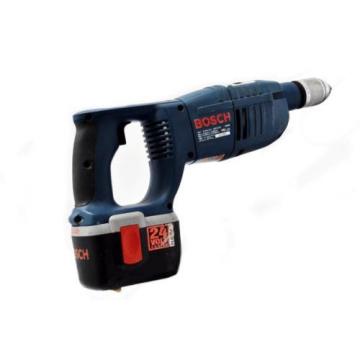 BOSCH 12524 24v PLATINUM 2.4Ah NiCd 2000 RPM 1/2&#034; CORDLESS HAMMER DRILL BUNDLE