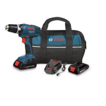 Bosch DDB180BKIT-BNDL 18V 1.3 Ah Cordless Lithium-Ion 3/8 in,KitContractor Bag