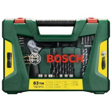 Bosch Multi-Purpose 83 pcs V-line Bit Set-Driver Drill Bits Wood concrete metals