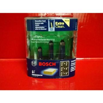 BOSCH 1/4&#039;&#039; Shank Laminate Trim Set RBS020SXW Smoother Feed New In Box