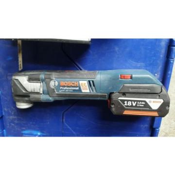 Bosch Jigsaw GST 18V-Li &amp; Multi Cutter GOP 18V-EC  2x Batt