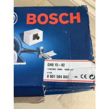 Bosch GHO 15-82 Professional Planer 110V Power Tool Brand New