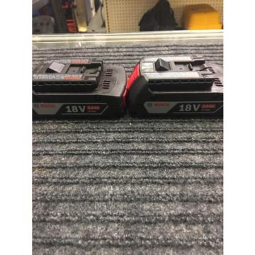 X2 Bosch 18v Batteries BAT612 42514-1