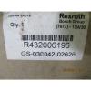 REXROTH Canada Canada CERAM VALVE R432006196 NEW