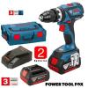 Bosch GSB 18V-EC Brushless COMBI DRILL 2x4.0- Batteries 06019E9170 3165140805049 #1 small image