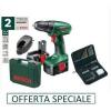 TRAPANO AVVITATORE BOSCH PSR 14,4 LION+2 BATTERIE INCLUSE+46 ACCESSORI #1 small image