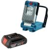 BOSCH GLI18V-420B-RT Li-Ion LED Work Light Flashlight &amp; 18V BAT612-RT Battery #1 small image