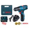 BOSCH GSR1080-2-Li 10.8V 1.5Ah Li-Ion Cordless Drill Driver Kit Carrying Case #1 small image