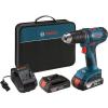 Bosch Li-Ion Drill/Driver Cordless Power Tool Kit 1/2in 18V Keyless BLUE DDB181 #1 small image