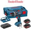 Bosch Combi Drill GSB 18V-LI2W 2 x2.0Ah Li-ion Wireless Charging 060186717N