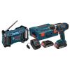 Bosch 18-Volt Cordless Combo Kit (2-Tool) DDS181-02LPB 18V Power #1 small image