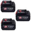 3x4.0AH 18V Li-ion Battery For Bosch BAT609 BAT618 2 607 336 091 CCS180 CCS180B