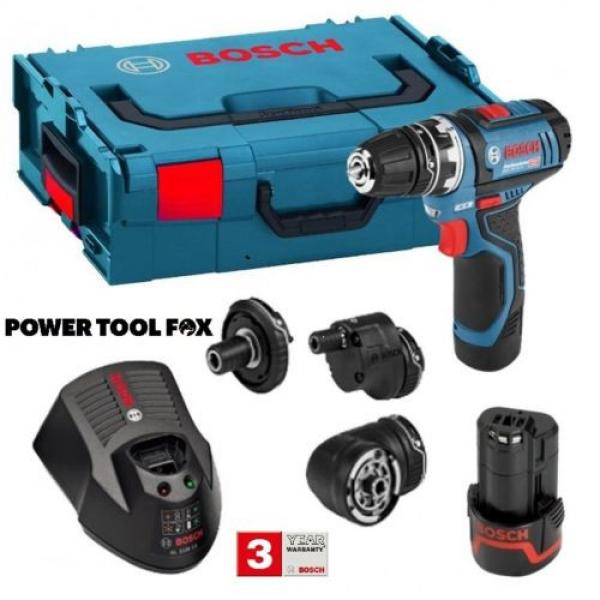 new - Bosch GSR 12V-15 FC Combination KIT / SET 06019F6070 3165140847728 #1 image