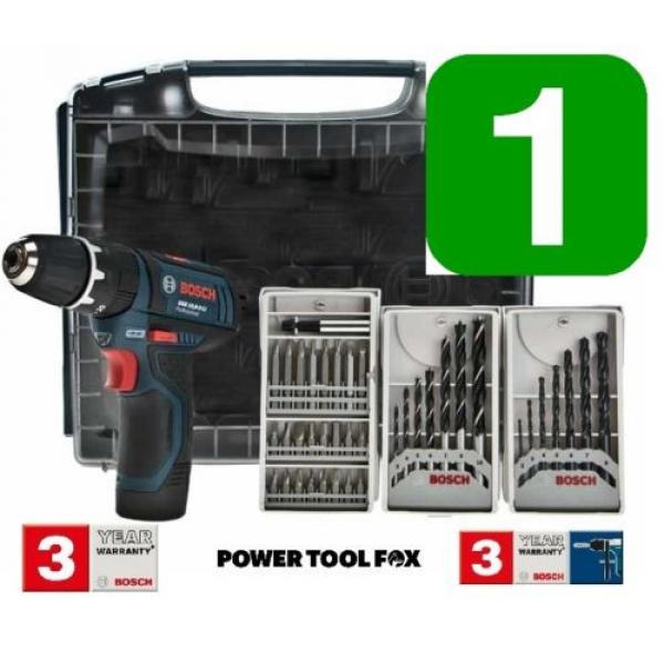 new Bosch GSB 10.8-2-Li Cordless COMBI 2 x Batteries 0615990GE2 3165140818582 #1 image