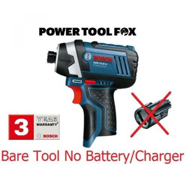 Bosch GDR 10,8-Li - BARE TOOL - IMPACT DRIVER 06019A6901 3165140547956 #1 image