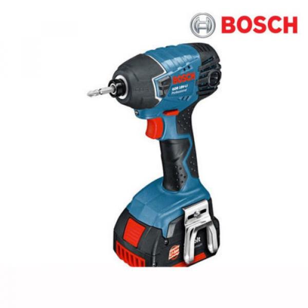 BOSCH GDR18V-LI Professional 18V 4.0Ah Cordless Impact Driver Drill Full Set #1 image