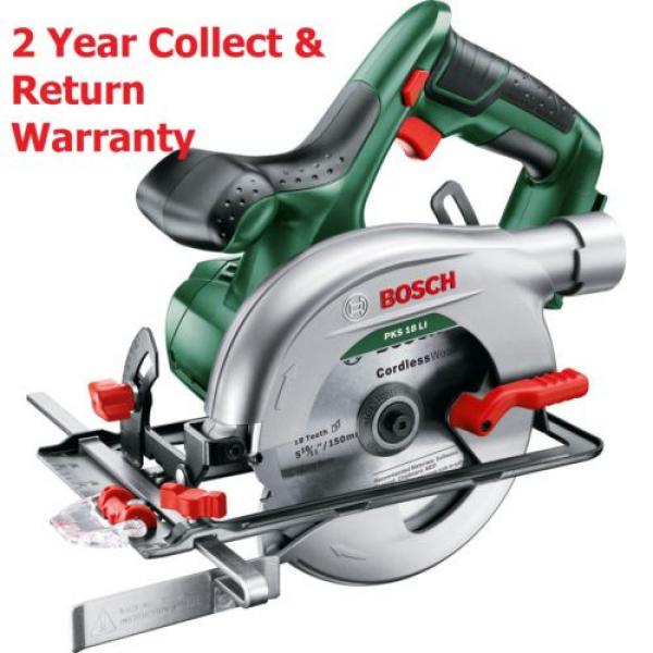 Bosch Green PKS-18 Li (BARE TOOL) CordlessCircularSaw 06033B1300 3165140743266 &#039; #1 image