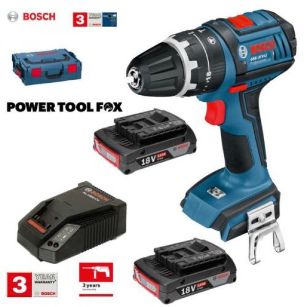 1 ONLY! Bosch GSB 18V-Li Dynamic Series Combi Drill 0615990G9A 3165140809153 #1 image