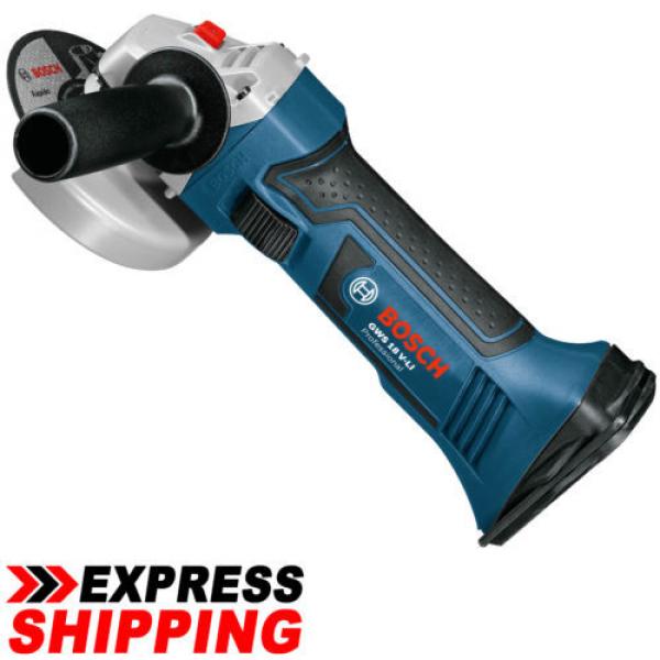 Bosch Blue 18V Li-Ion Professional 115mm Angle Grinder Skin Only - GWS 18V-LI #1 image