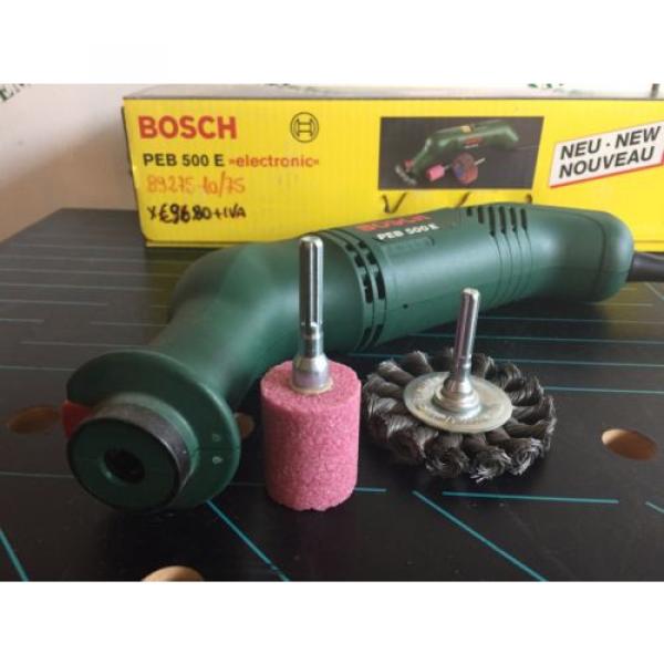 MULTISPAZZOLA LEVIGATRICE SMERIGLIATRICE ELETTRICA BOSCH PEB 500 E #5 image