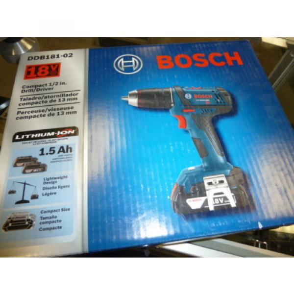 Bosch DDB181-02 18V Lithium Ion Drill #1 image