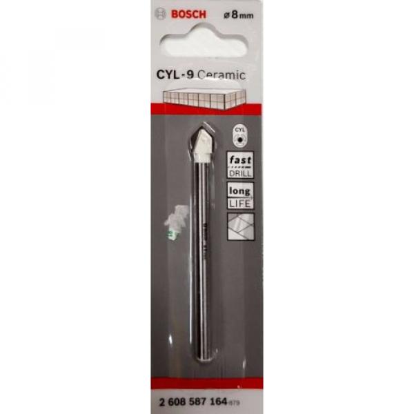 Bosch CYL-9 CERAMIC TILE DRILL BIT 5mm, 6mm, 6.5mm, 8mm for TILES/PORCELINE #6 image