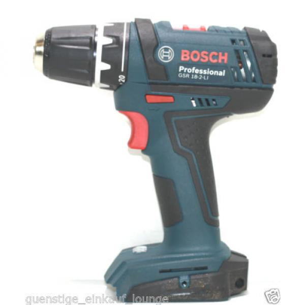 BOSCH battery Drill -Bohrschrauber GSR 18 -2-Li 18 Volt - Screwdriver Solo #1 image