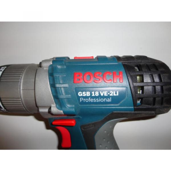 Bosch Professional GSB 18 VE-2-LI Drill Skin Only Never Used Made in Switzerland #6 image