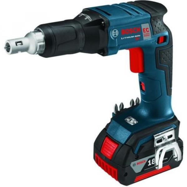 Bosch Li-Ion Screw Driver Gun Drill Cordless Power Tool Kit 18V 5-Piece Bit NEW #2 image