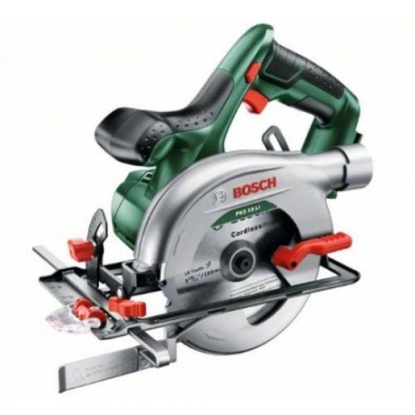 Bosch PKS 18 LI Cordless 18 V Lithium Ion Circular Saw Featuring Syneon Chip #1 image