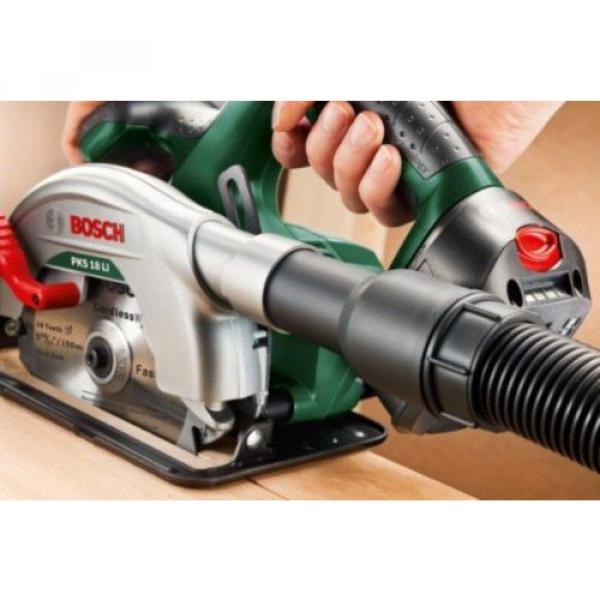 Bosch PKS 18 LI Cordless 18 V Lithium Ion Circular Saw Featuring Syneon Chip #6 image